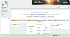 Desktop Screenshot of en.hortipedia.com
